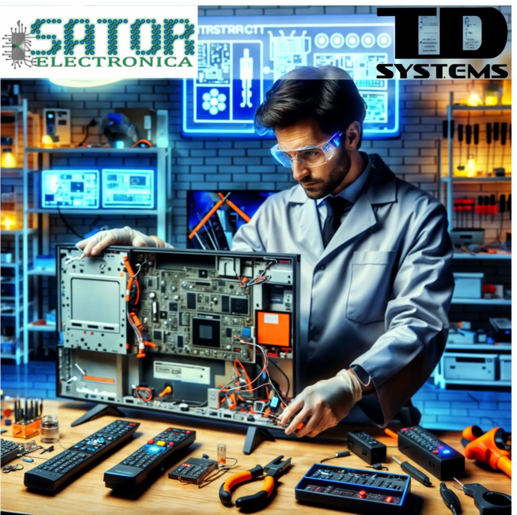 Donde reparar Tv Tdsystem sator electronica