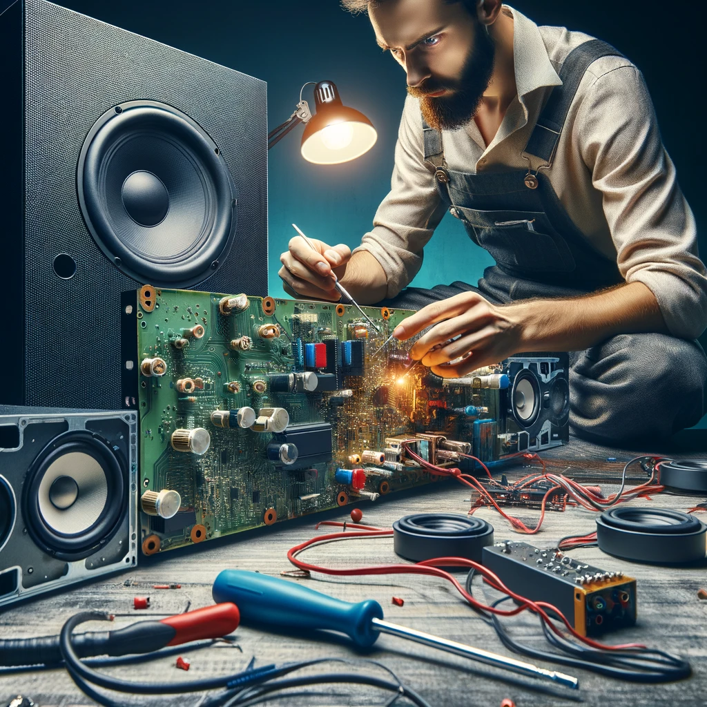 Reparacion de altavoces Tdsystem en Alicante Sator Electronica