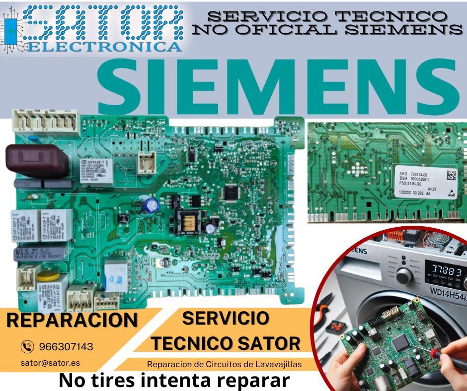 Servicio Tecnico Reparacion circuito Whirlpool 30411346