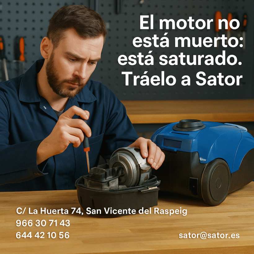 “El motor no está muerto está saturado. Tráelo a Sator.”