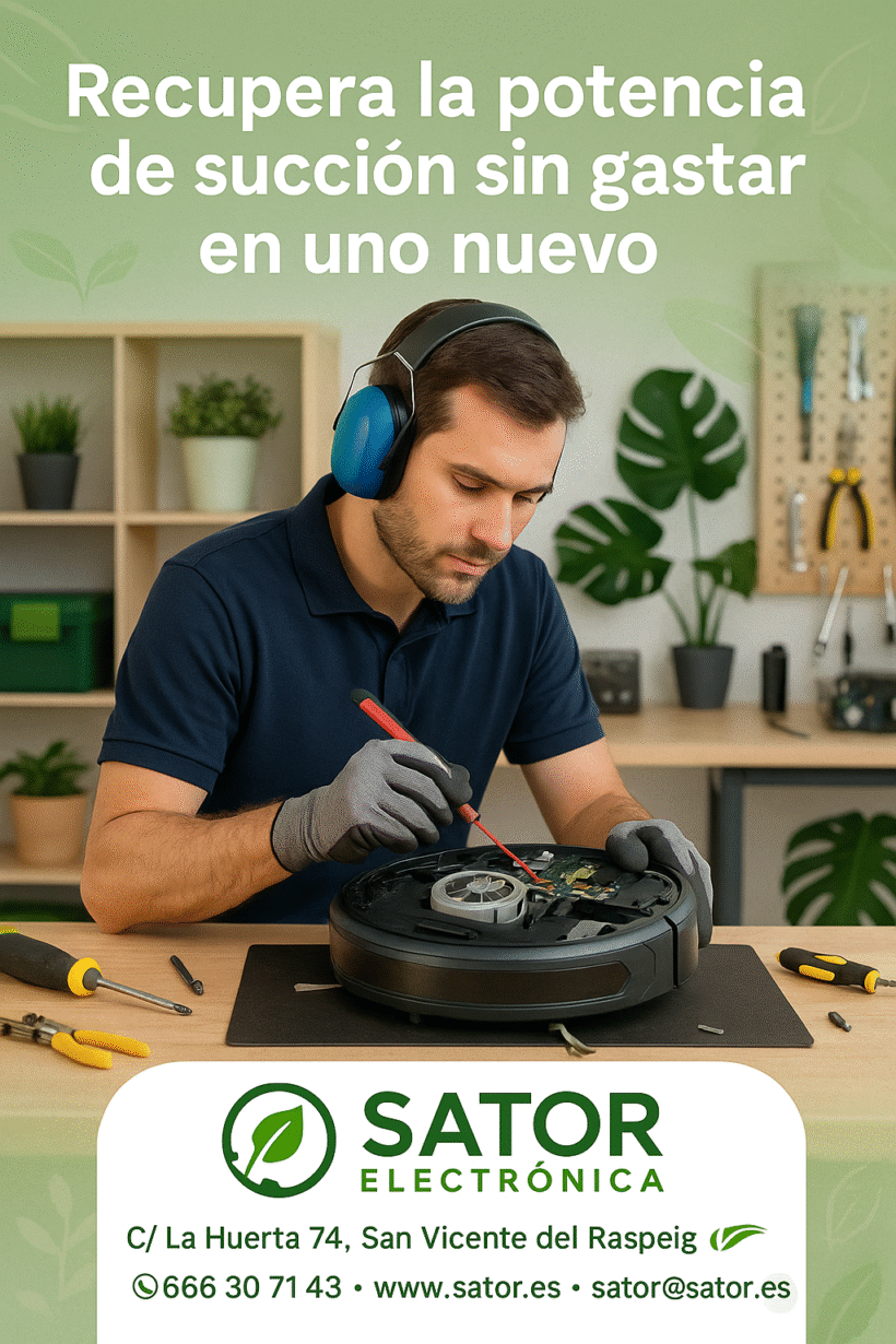 “Recupera la potencia de succión sin gastar en uno nuevo.”