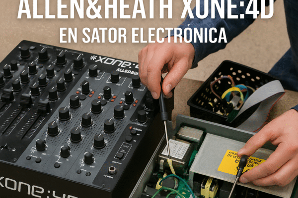 Servicio técnico Allen&Heath Xone4D – Fuente AG5609 reparada