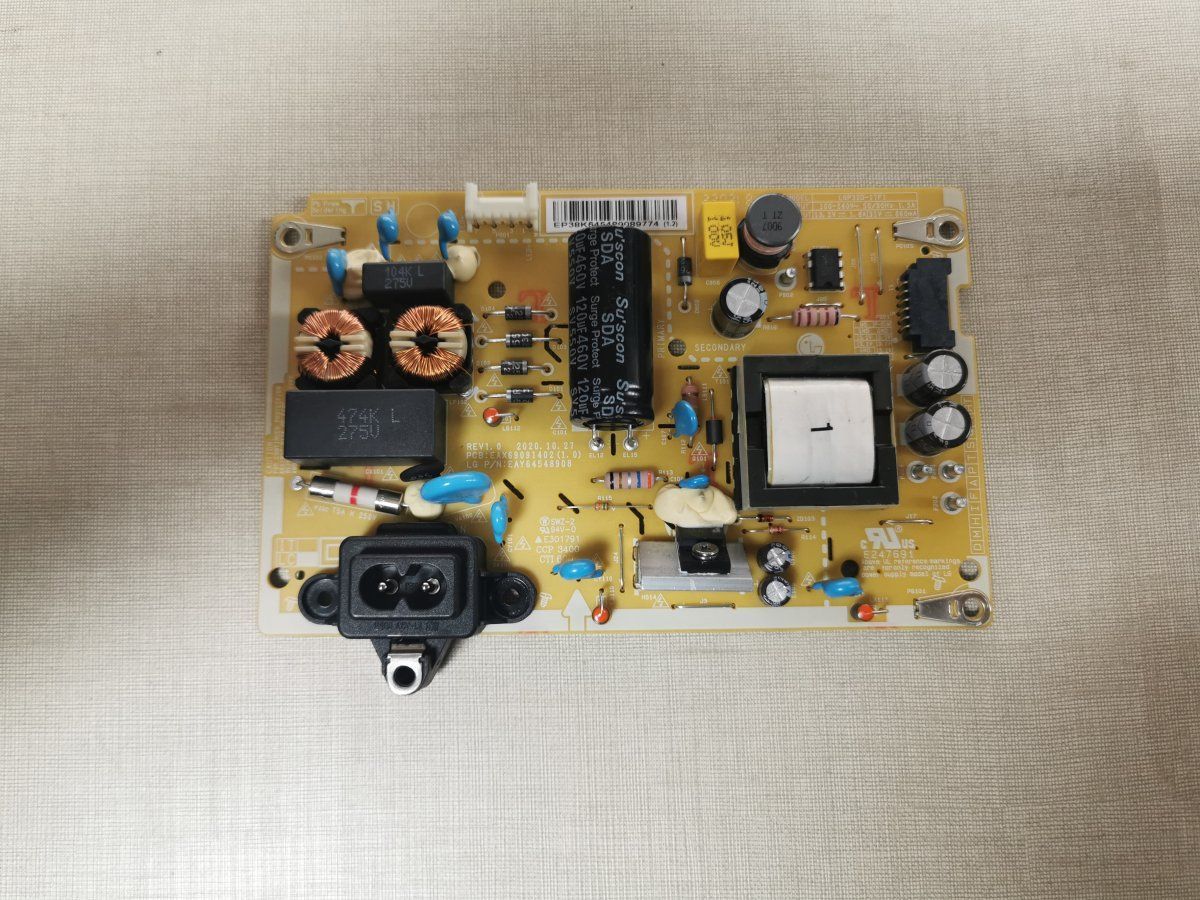 Fuente de alimentación FUENTE-DE-ALIMENTACION-EAX69091402-PARA-TV-LG-32LQ63006LA LG - Imagen optimizada de Fuente de Alimentación Fuente de Alimentacion EAX69091402 para Tv Lg 32LQ63006LA para Televisor Lg