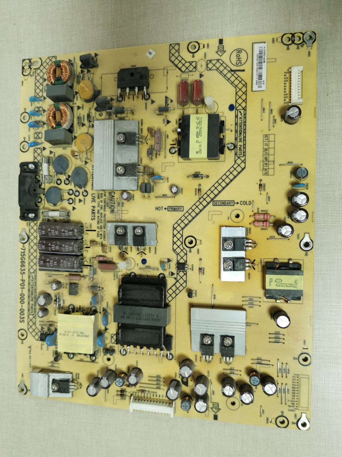 Fuente de alimentación MAIN-BOARD-PLACA-MAIN-62-00874A-PARA-TV-SAMSUNG-QE49Q70RAT Samsung - Imagen optimizada de Fuente de alimentación MAIN-BOARD-PLACA-MAIN-62-00874A-PARA-TV-SAMSUNG-QE49Q70RAT para televisor Samsung