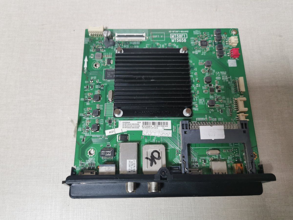 Main board Thomson PLACA-MAIN-40-MT58F1-MAA4HG-THOMSON-43UD6406 - Imagen optimizada de Main board PLACA-MAIN-40-MT58F1-MAA4HG-THOMSON-43UD6406 Thomson para Televisor