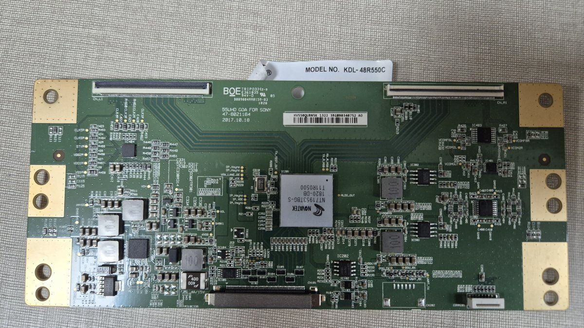 Repuesto Placa T-Con 47-6021164 Sony - Imagen optimizada de Repuesto Placa T-Con 47-6021164 Sony Original