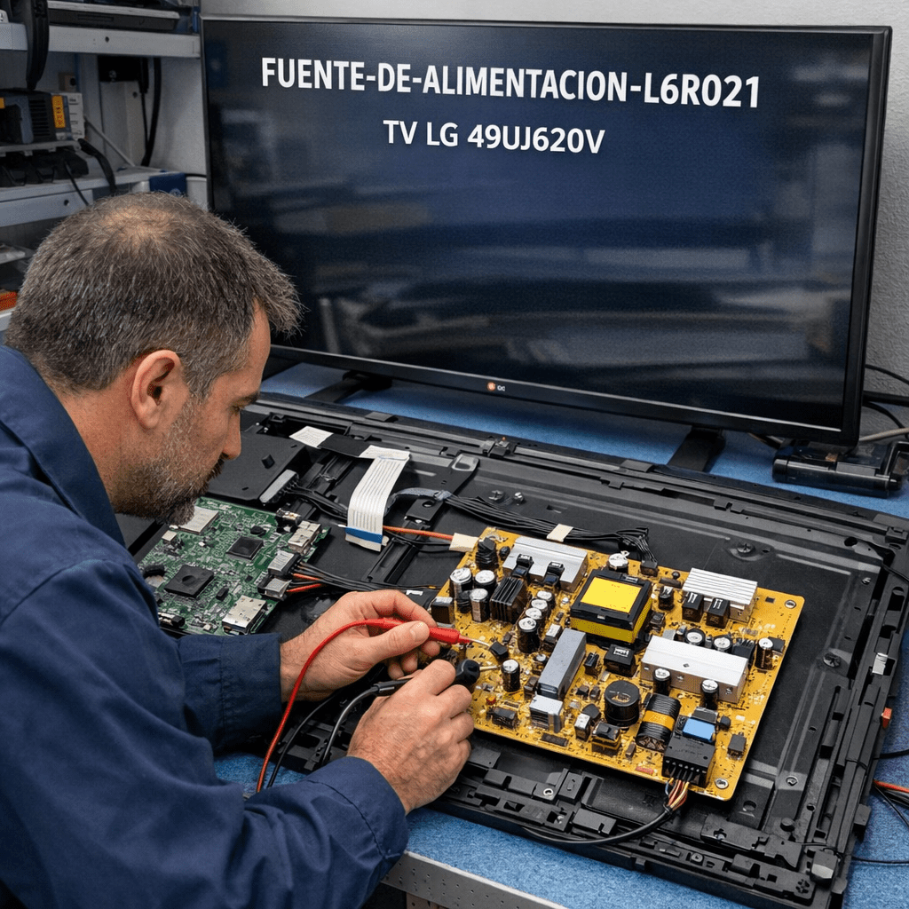 Fuente de alimentación FUENTE-DE-ALIMENTACION-L6R021-PARA-TV-LG-49UJ620V LG - Detalle técnico Fuente de alimentación FUENTE-DE-ALIMENTACION-L6R021-PARA-TV-LG-49UJ620V para televisor LG