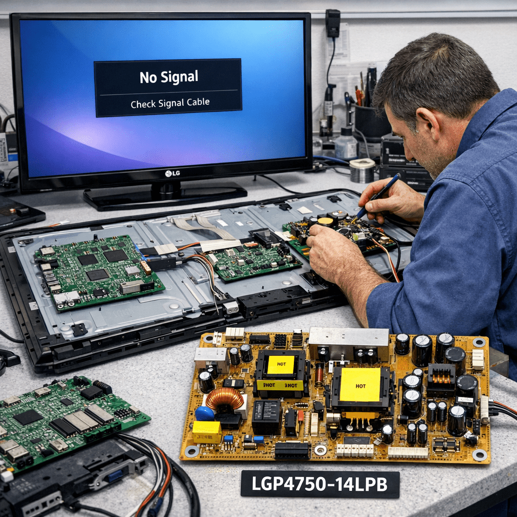 Fuente de alimentación FUENTE-DE-ALIMENTACION-LGP4750-14LPB-PARA-TV-LG-42LB690V LG - Detalle técnico Fuente de Alimentación Fuente de Alimentacion LGP4750 14LPB para Tv Lg 42LB690V para Televisor Lg