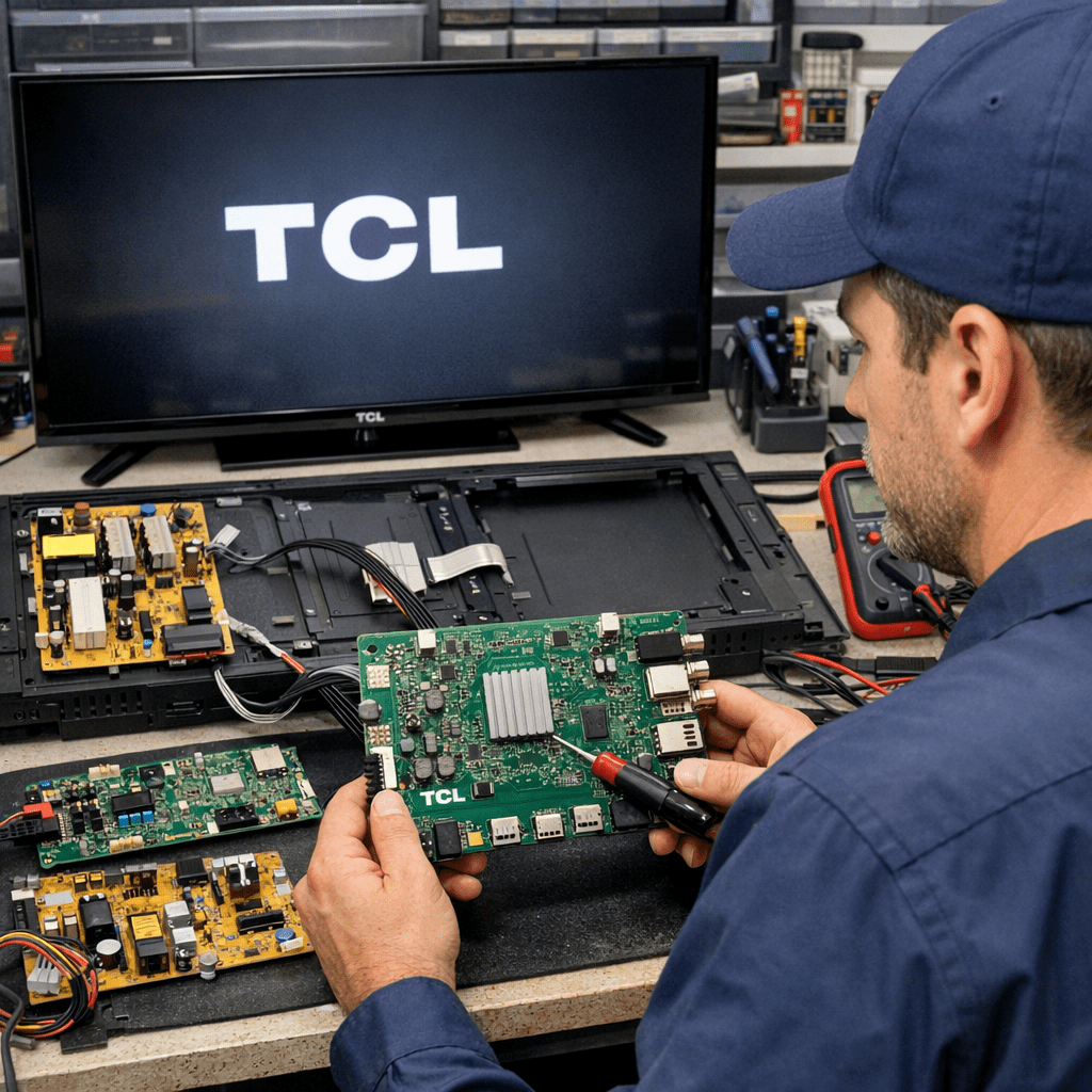 Placa main PLACA-MAIN-40-R51MPE-MAB2HG-PARA-TV-TCL-65P635 TCL - Detalle técnico Main Board R51MPE-MAB2HG para Televisor Tcl