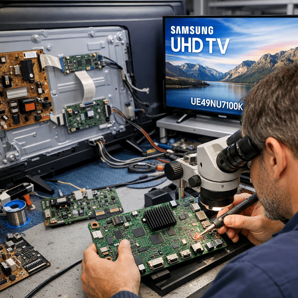 Main board Samsung PLACA-MAIN-BN41-02635-PARA-TV-SAMSUNG-UE49NU7100K - Detalle técnico Main board PLACA-MAIN-BN41-02635-PARA-TV-SAMSUNG-UE49NU7100K Samsung para Televisor