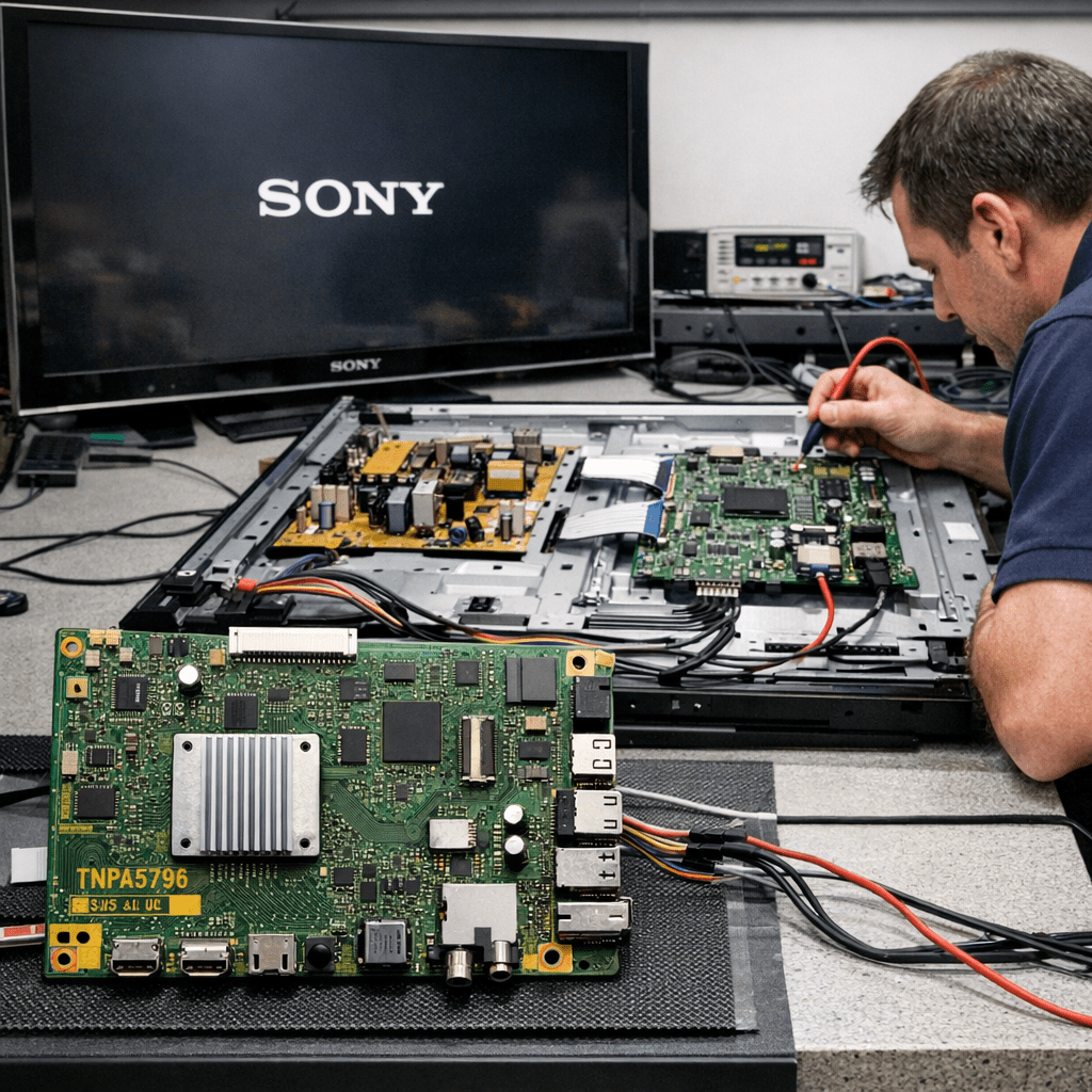 Placa main PLACA-MAIN-TNPA5796-PARA-TV-SONY-TC-P65ZT60 Sony - Detalle técnico Placa main PLACA-MAIN-TNPA5796-PARA-TV-SONY-TC-P65ZT60 para televisor Sony