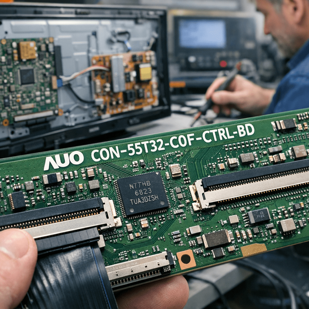 Placa T-Con T-Con-55T32-C0F-CTRL-BD - Detalle técnico Placa T-Con T-Con-55T32-C0F-CTRL-BD Usada Verificada