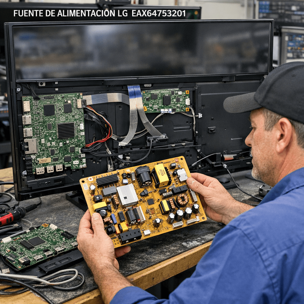 Fuente de Alimentación EAX64753201 - Detalle técnico Fuente de Alimentación LG EAX64753201 para Televisor