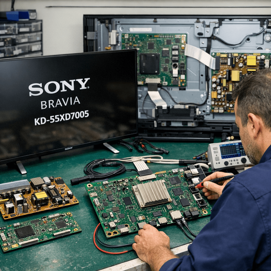 Placa Main XD7005 Sony - Detalle técnico Placa Main Sony XD7005 para Televisor