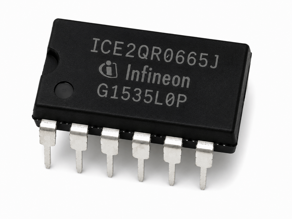 venta de Componente electrónico ICE2QR0665J - Imagen optimizada de Venta de Componente electrónico ICE2QR0665J Infineon DIP-8 650V